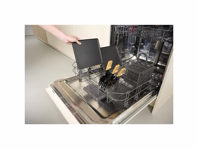 Princess pure 8 gourmetstel anti-aanbaklaag, 8 pannen zwart, steen, bamboe - afbeelding 4 van  4