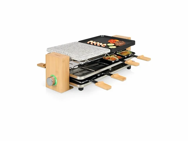 Princess pure 8 gourmetstel antiaanbaklaag, 8 pannen zwart - afbeelding 1 van  4