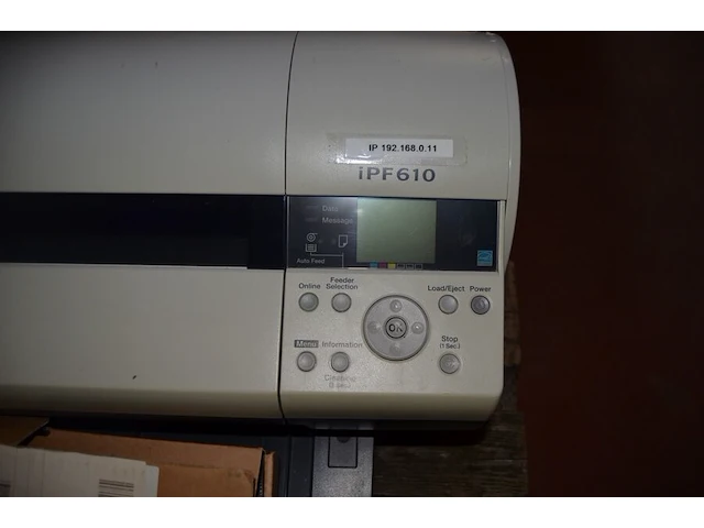 Printer canon ipf610 groot model met tafel (8) - afbeelding 7 van  10