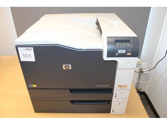 Printer hp colorlaserjet cp5225 met twee lades a4 en a3. - afbeelding 1 van  5
