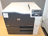 Printer hp colorlaserjet cp5225 met twee lades a4 en a3. - afbeelding 1 van  5