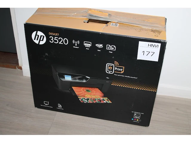 Printer hp deskjet 3520 met scan en kopieerfunctie. - afbeelding 1 van  2