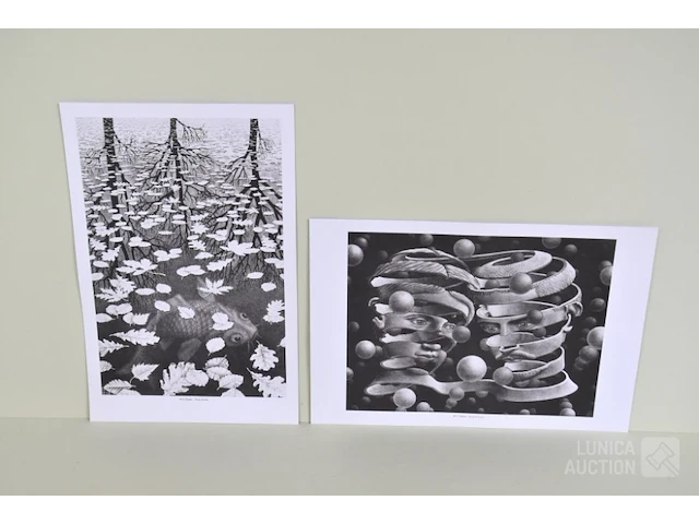 Prints m.c. escher - afbeelding 8 van  11