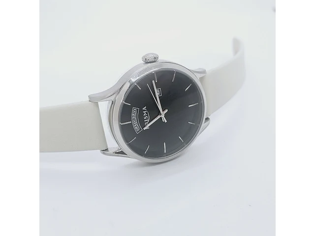Prisma canvas herenhorloge met dagaanduiding - afbeelding 4 van  6
