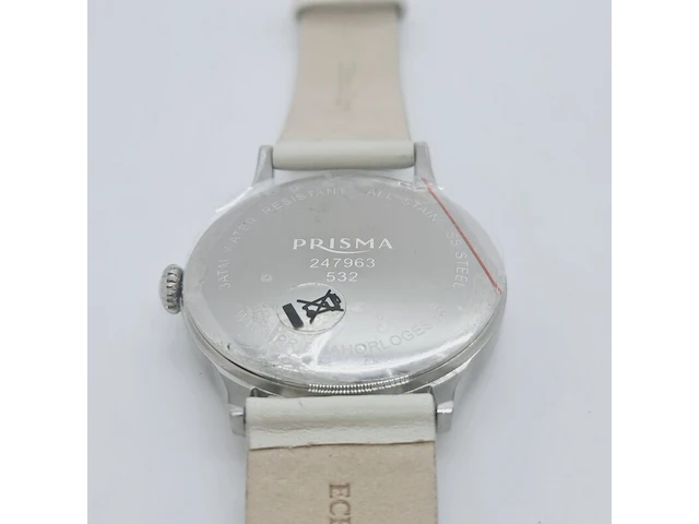 Prisma canvas herenhorloge met dagaanduiding - afbeelding 6 van  6
