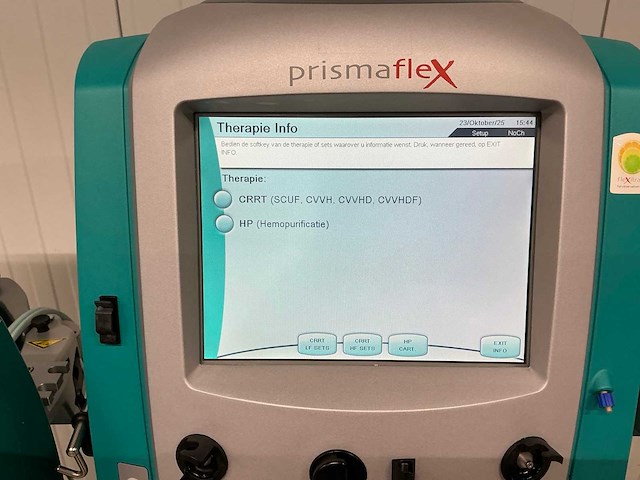 Prismaflex - gambro - dialyse toestel - afbeelding 5 van  6