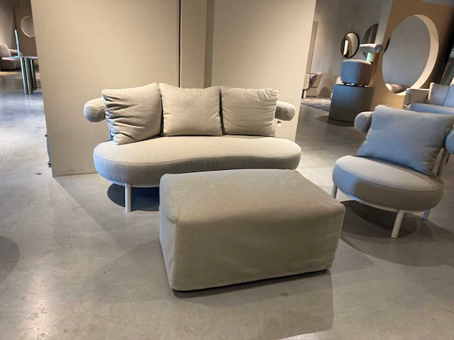 Privada bankstel met fauteuil - afbeelding 2 van  9