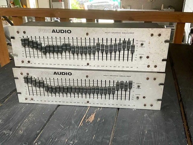 Pro audio pa27 versterker (2x) - afbeelding 1 van  1