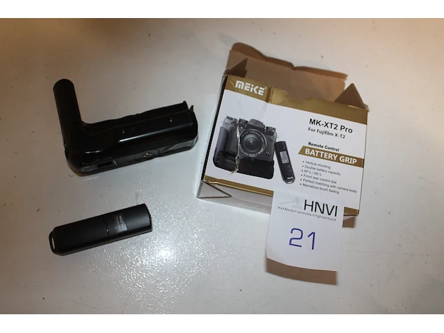 Pro battery grip vpb-xt2 t.b.v. xt2 pro voor fujifilm x-t2 met afstandsbediening. - afbeelding 2 van  2