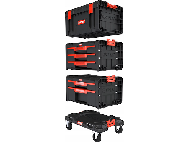Pro drawer workshop gereedschap wagen qbrick - afbeelding 2 van  7