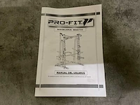 Pro-fit g-9 multifunctionele smith machine (5x) - afbeelding 2 van  8