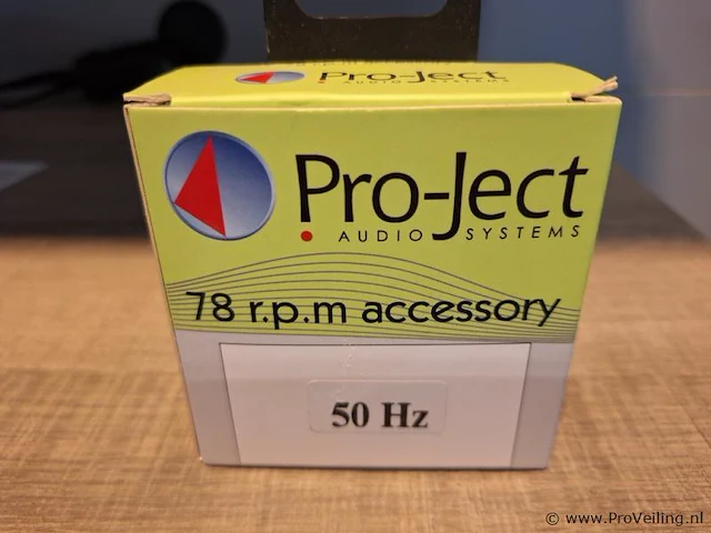 Pro-ject 78 rpm pulley set | nieuw in verpakking - afbeelding 1 van  3