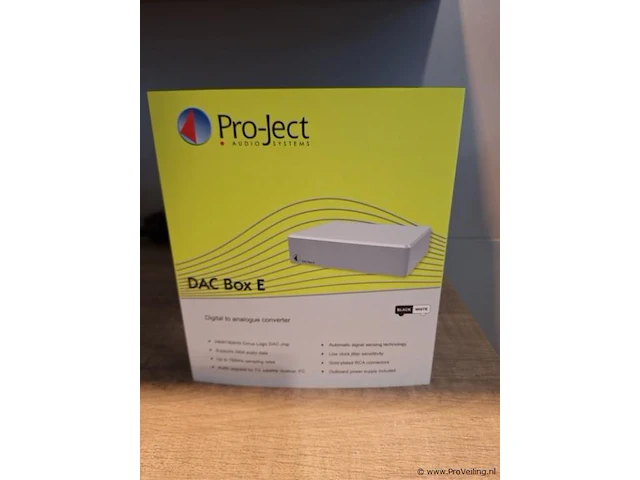 Pro-ject converter type dac box e | nieuw in verpakking - afbeelding 1 van  2