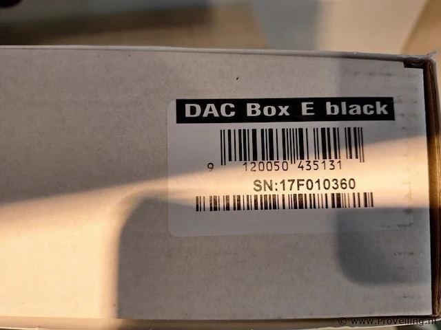 Pro-ject converter type dac box e | nieuw in verpakking - afbeelding 2 van  2