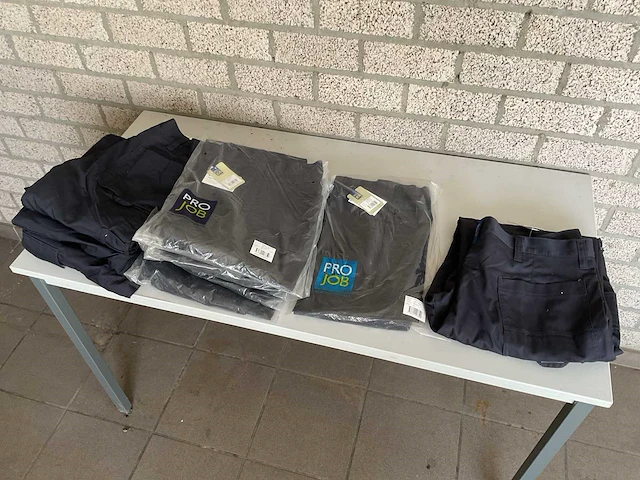 Pro job 2501 partij werkbroeken, 9 stuks - afbeelding 2 van  6