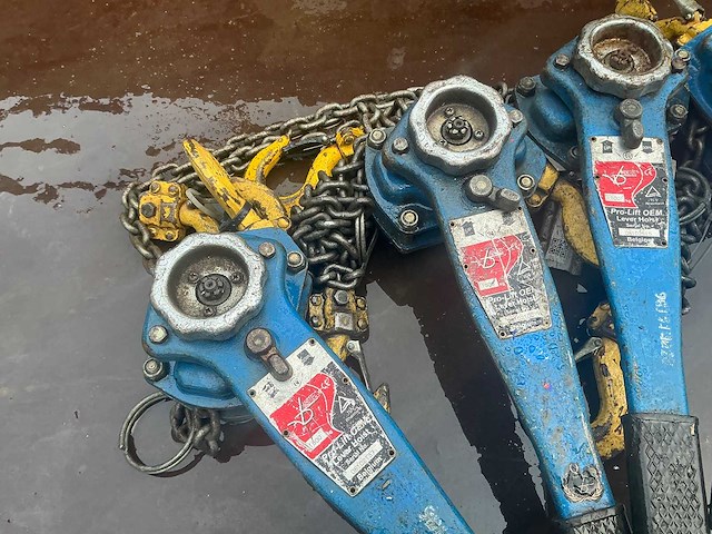 Pro-lift 1500 rateltakel 1,5ton (5x) - afbeelding 3 van  12