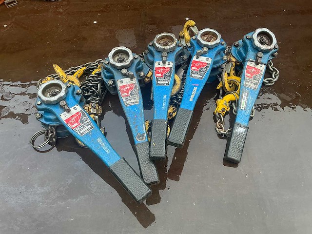 Pro-lift 1500 rateltakel 1,5ton (5x) - afbeelding 1 van  12