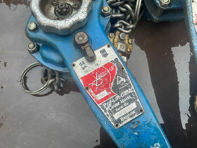 Pro-lift 1500 rateltakel 1,5ton (5x) - afbeelding 12 van  12