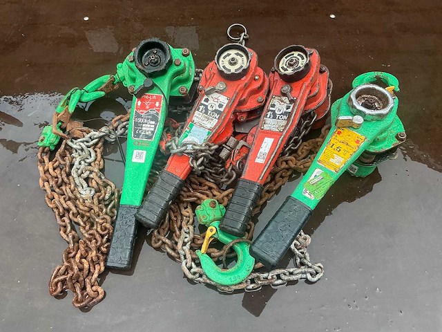 Pro-lift 1500kg ratel takel (4x) - afbeelding 1 van  5