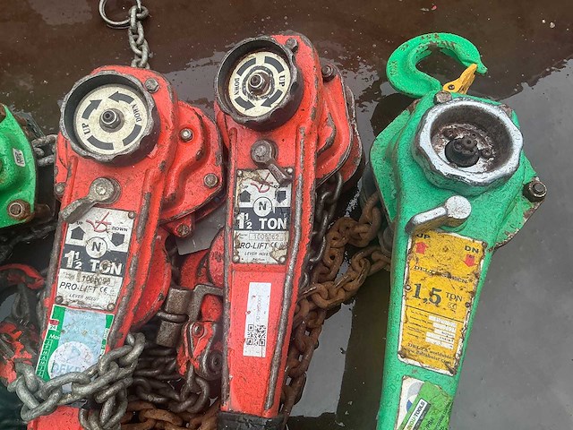 Pro-lift 1500kg ratel takel (4x) - afbeelding 4 van  5