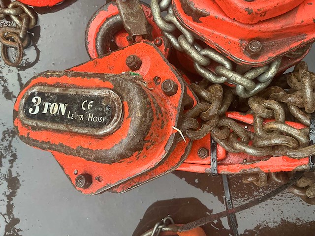 Pro-lift 3 en 6 tons rateltakel (4x) - afbeelding 3 van  7