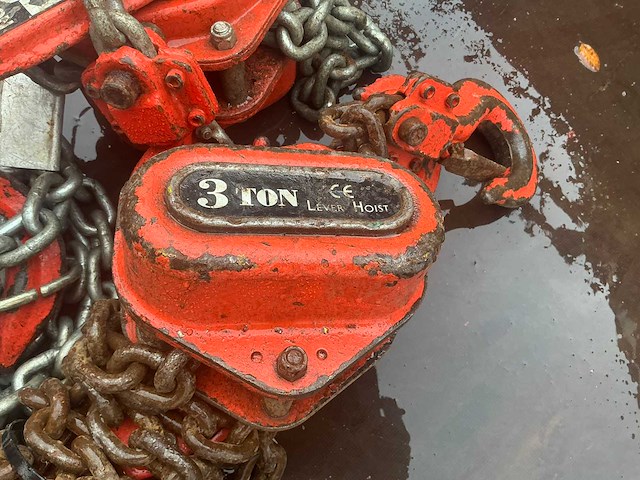 Pro-lift 3 en 6 tons rateltakel (4x) - afbeelding 5 van  7