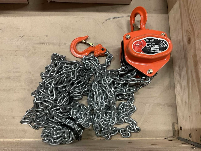 Pro-lift ht0050 kettingtakel - afbeelding 1 van  2