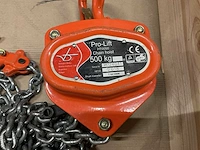 Pro-lift ht0050 kettingtakel - afbeelding 2 van  2
