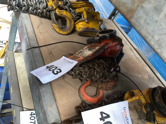 Pro-lift rateltakel - afbeelding 1 van  2