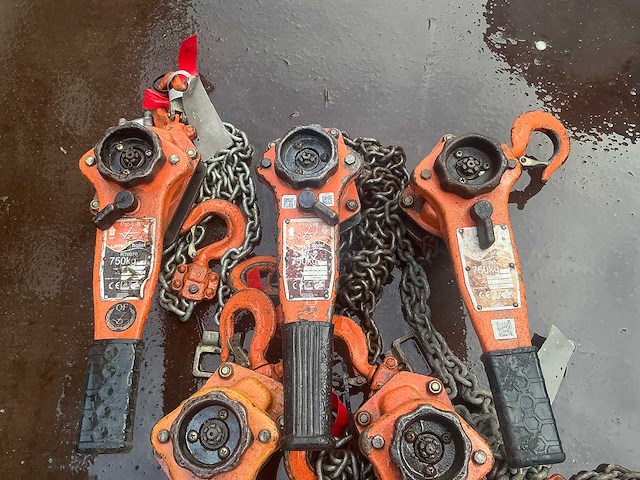 Pro-lift rt0070 750kg rateltakel (5x) - afbeelding 3 van  12