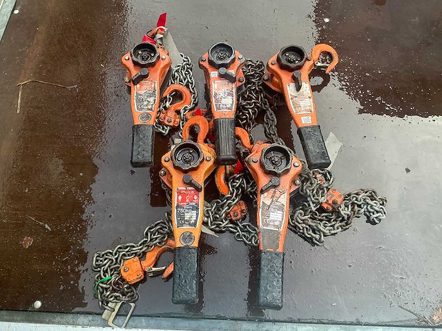 Pro-lift rt0070 750kg rateltakel (5x) - afbeelding 1 van  12