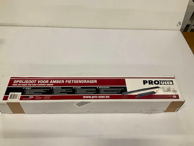 Pro user oprijgoot voor amber fietsendrager - afbeelding 1 van  2