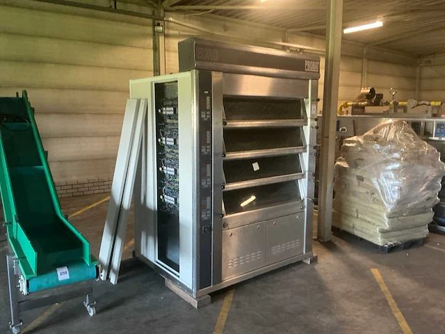 Probat - euro - 4-deck elektrische steenvloeroven - afbeelding 7 van  13
