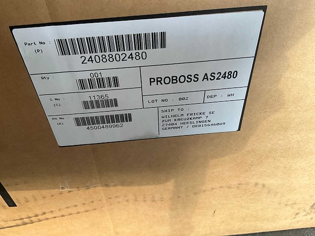 Proboss - as2480 - luchtgeveerde stoel veersysteem stoel met armleuning - afbeelding 3 van  7