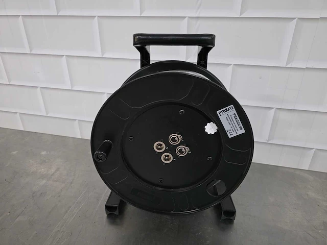 Procab - prx 222/50 - stereo signaal kabelhaspel met 24 awg stereo balanced singal cable 50 meter - ongebruikt - afbeelding 1 van  7
