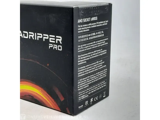 Processor amd, ryzen threadripper pro 3955wx 16 core, 32thread 3.9ghz - afbeelding 2 van  7