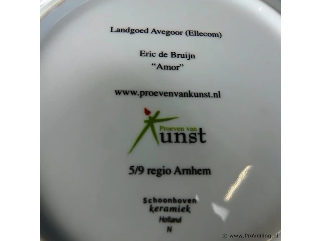Proeven van kunst. eric de bruijn sierbord. - afbeelding 5 van  5