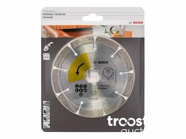Prof. diamantschijf universal top , 125mm, 22.23 (1) - afbeelding 1 van  1