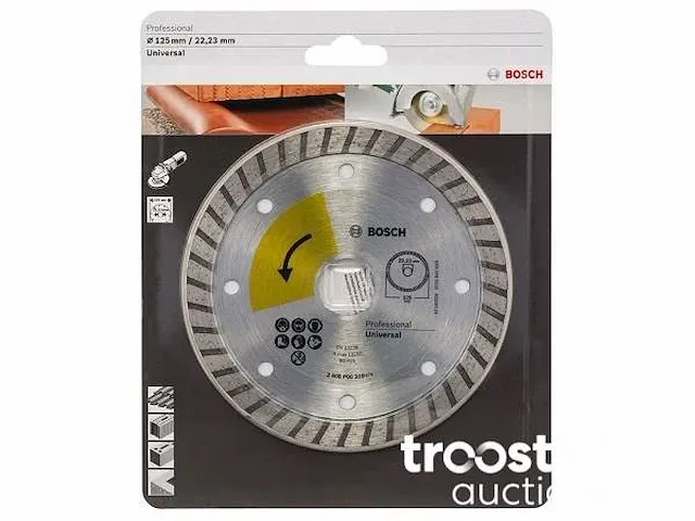 Prof. diamantschijf universal turbo top , 125mm, 22.23 (1) - afbeelding 1 van  1