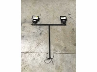 Profesionele dartbord verlichting (8x) - afbeelding 1 van  4