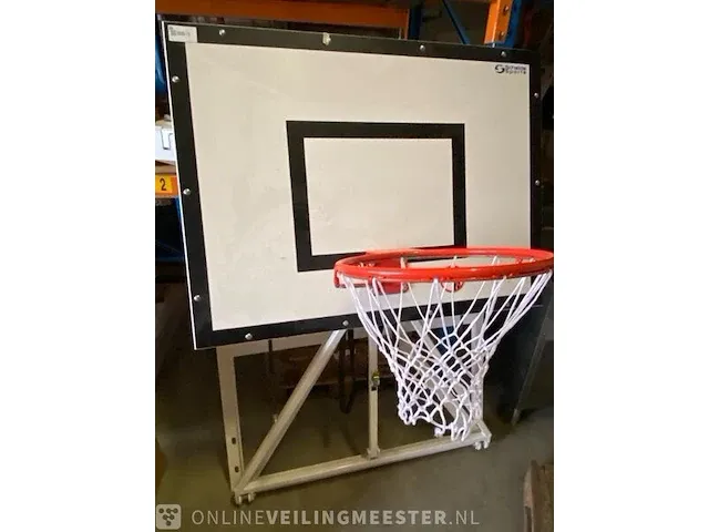 Professioneel opklapbaar basketbalbord schelde sports - afbeelding 1 van  8
