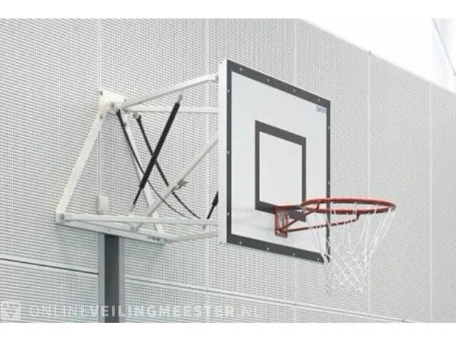 Professioneel opklapbaar basketbalbord schelde sports - afbeelding 2 van  8