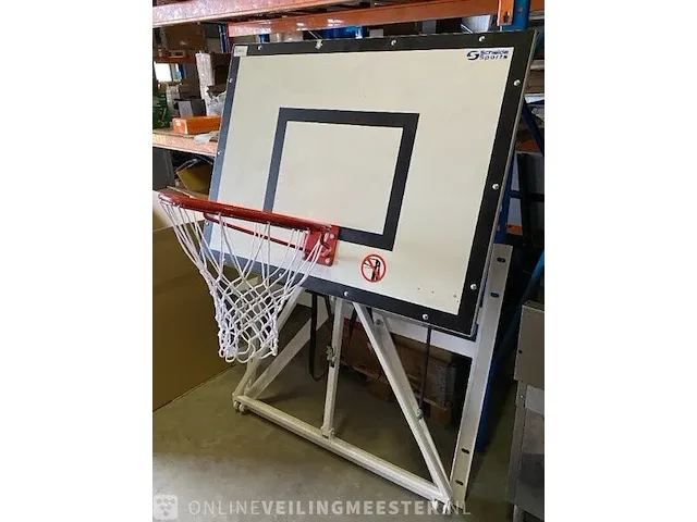Professioneel opklapbaar basketbalbord schelde sports - afbeelding 3 van  8