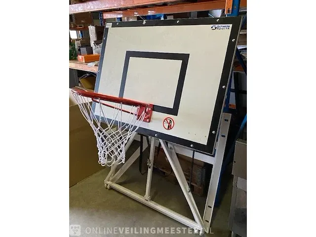 Professioneel opklapbaar basketbalbord schelde sports - afbeelding 4 van  8