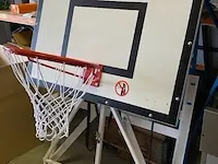 Professioneel opklapbaar basketbalbord schelde sports - afbeelding 4 van  8