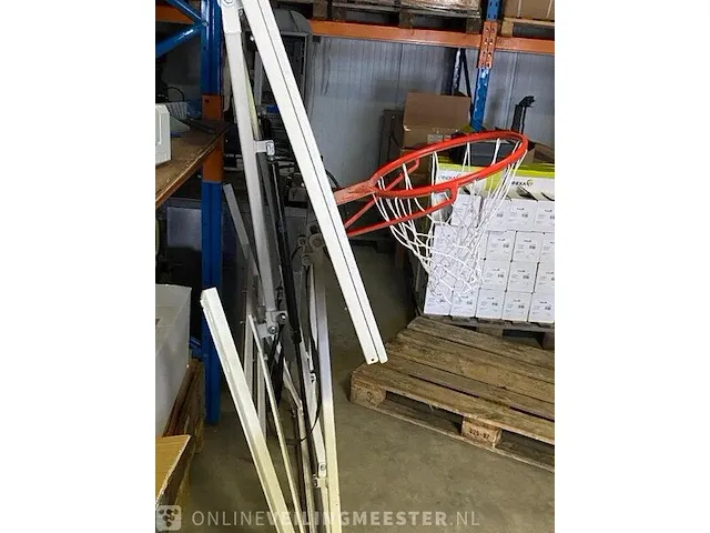 Professioneel opklapbaar basketbalbord schelde sports - afbeelding 7 van  8
