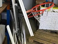 Professioneel opklapbaar basketbalbord schelde sports - afbeelding 7 van  8