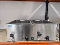 Professionele dubbele au bain-marie, saro, model 1 72-3017 - afbeelding 1 van  7