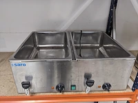Professionele dubbele au bain-marie, saro, model 1 72-3017 - afbeelding 2 van  7