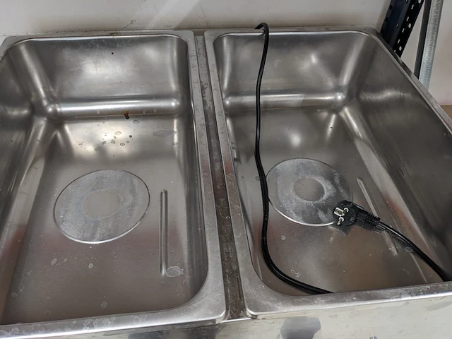 Professionele dubbele au bain-marie, saro, model 1 72-3017 - afbeelding 6 van  7